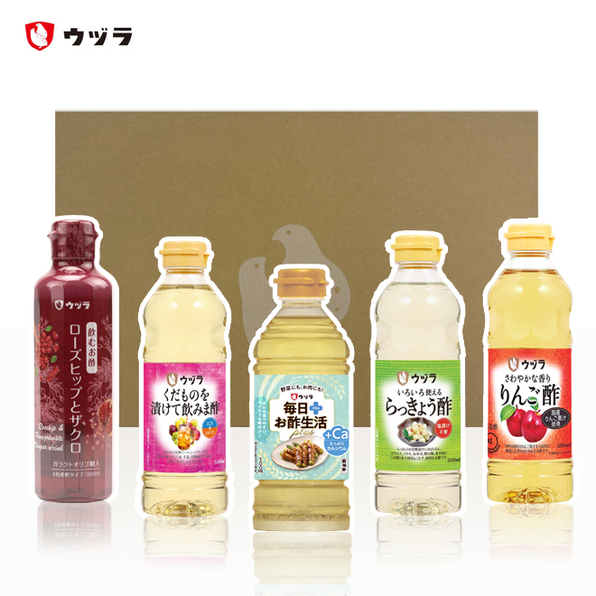 【ウヅラ酢】バラエティお酢セット（ギフト箱入り）