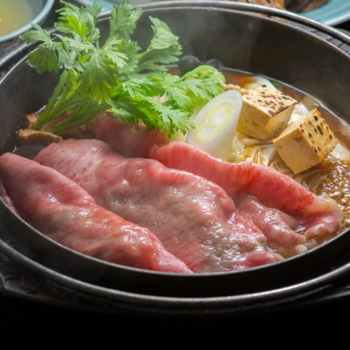 【米沢牛黄木】米沢牛すき焼食べ比べセット（400g）