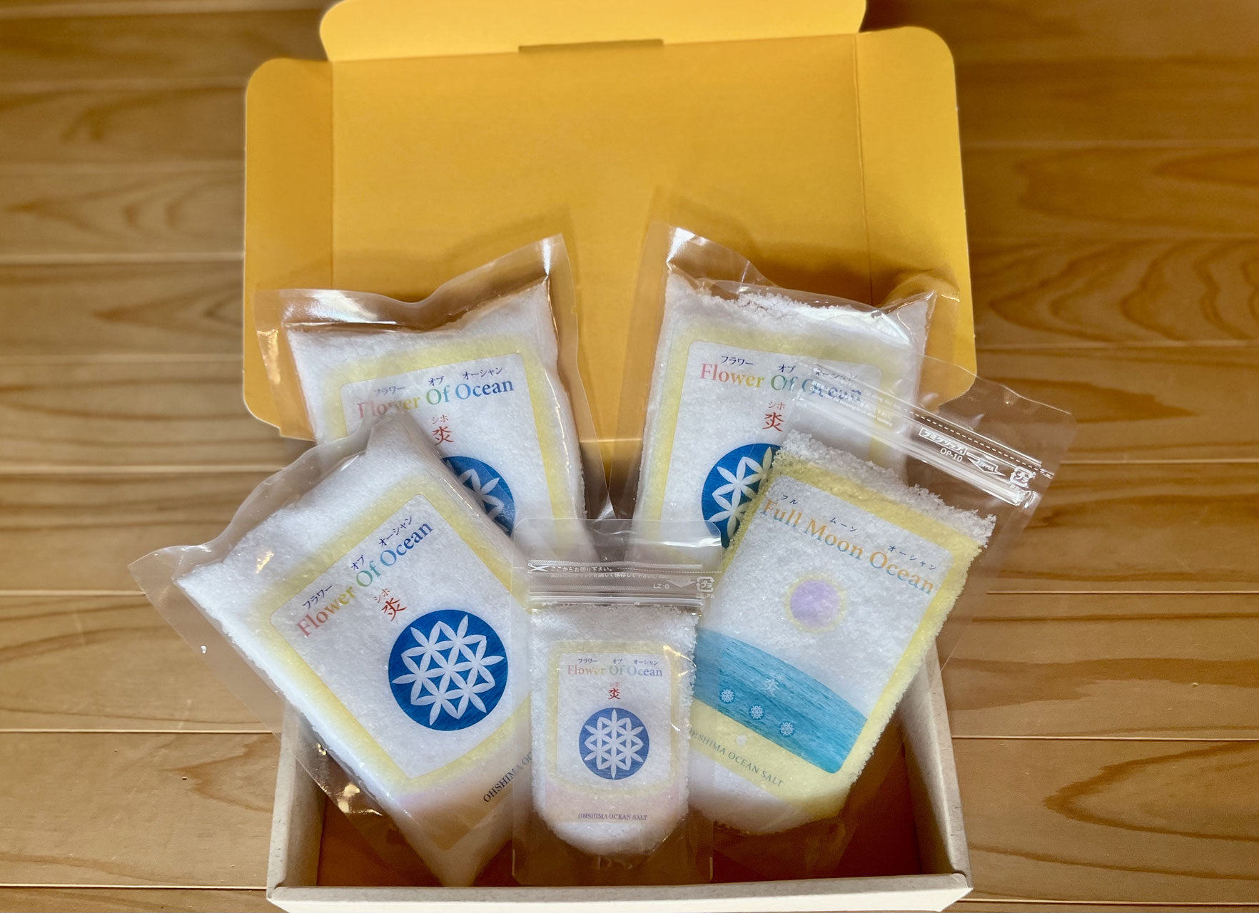 【伊豆大島】OHSHIMA OCEAN SALT　塩ギフトセット　※日付指定不可