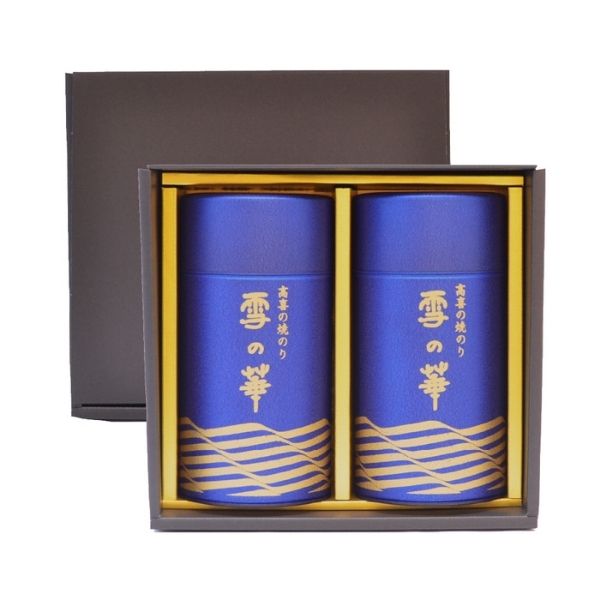 【海苔問屋 高喜商店】焼のりギフト「雪の華」２本入