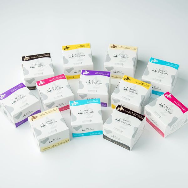 【MILK CROWN】KUNNEP A2 MILK CRAFT アイス 12 個セット【送料込み】
