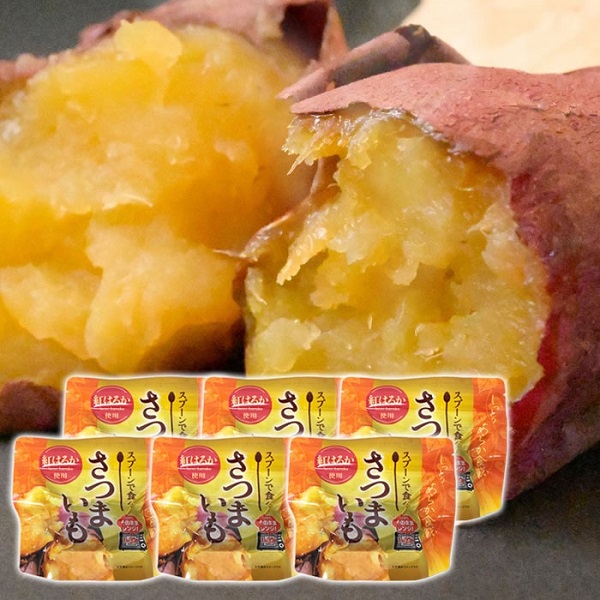 スプーンで食べる さつまいも  ６袋 ＜送料込み＞