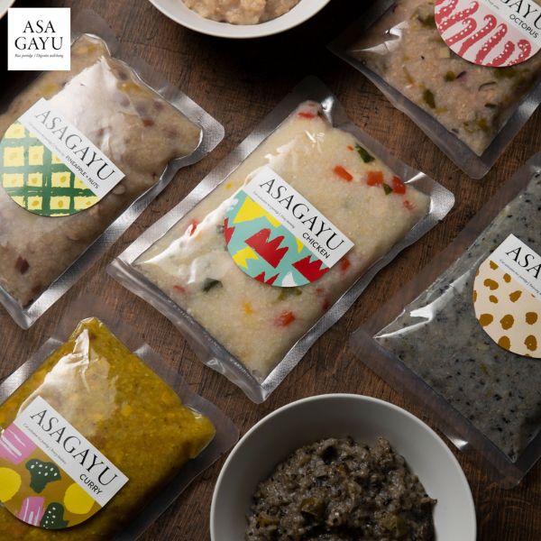【ASAGAYU】有機5分づき米のお粥 人気の5種10食セット ※送料込み