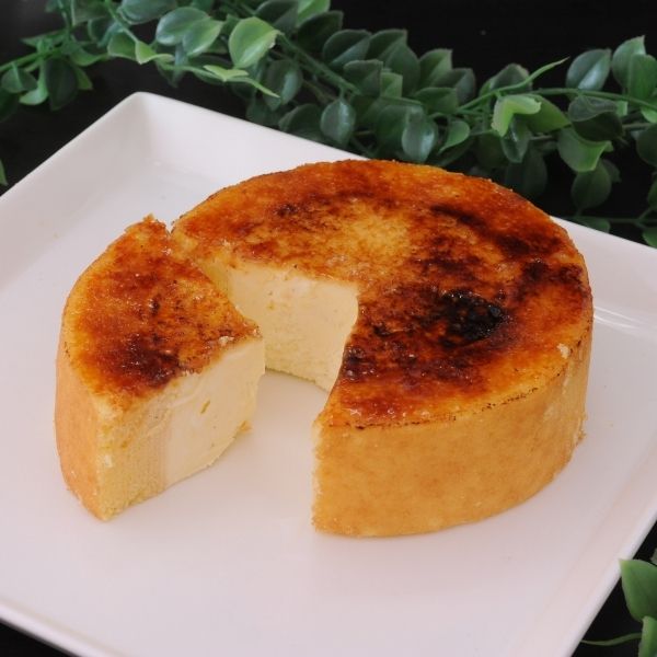 【円甘味】ブリュレカスタードINバウム（ホール）※送料込み