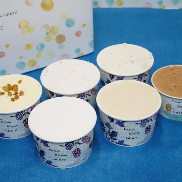 【A sweets factory】川島ジェラート 定番6種類詰め合わせ