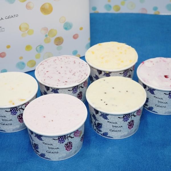 【A sweets factory】川島ジェラート マスカルポーネ6種類詰め合わせ