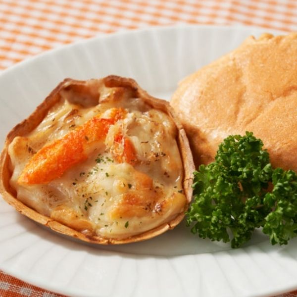 器ごと食べるSDGｓなかにグラタン（脚肉入）2個入り×4個（合計8個）