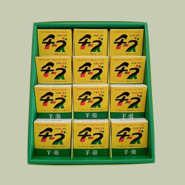 「早来かりんず】チーズ羊羹ギフトセット 12個入り