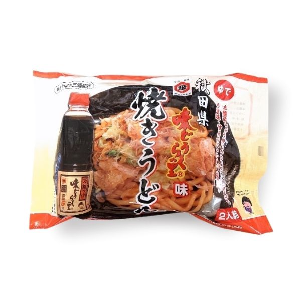 【秋田県】味どうらくの里味焼きうどん 2食入り