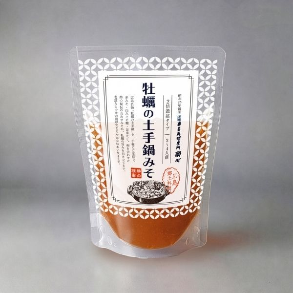 【酔心】牡蠣の土手鍋みそ（濃縮タイプ）