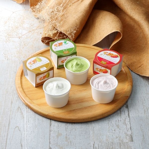 【ジェラート醍醐桜】恋するジャージージェラート6個入り（Aセット）