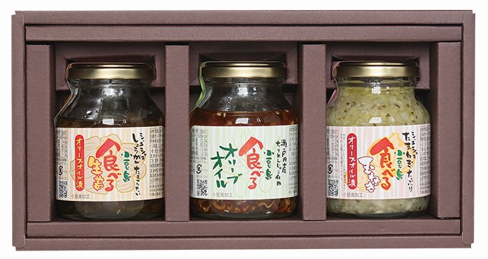 食べるオリーブオイル3品セット