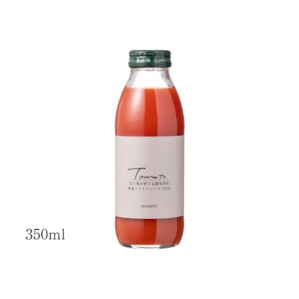 【いち粒】無塩トマトジュース（350ml）5本セット