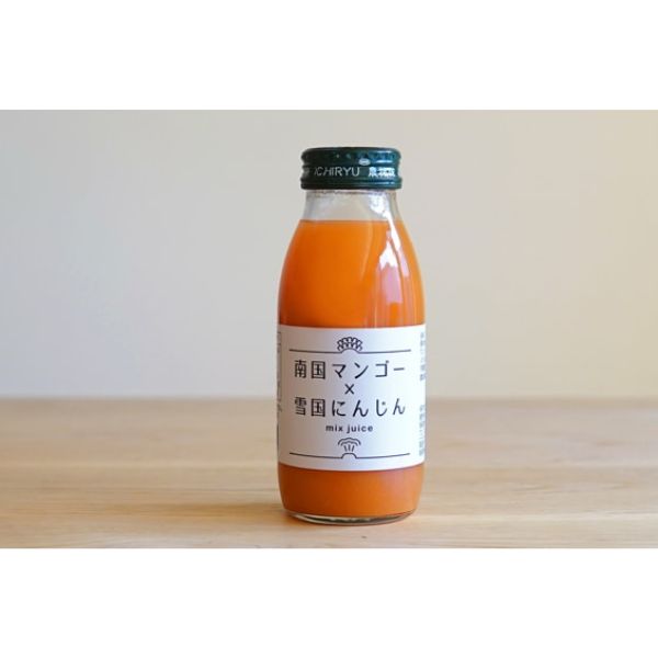 【いち粒】南国マンゴー×雪国にんじん（200ml）5本セット