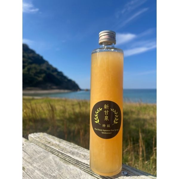 【特級 新甘泉】梨シロップ 1本入り（化粧箱入り）