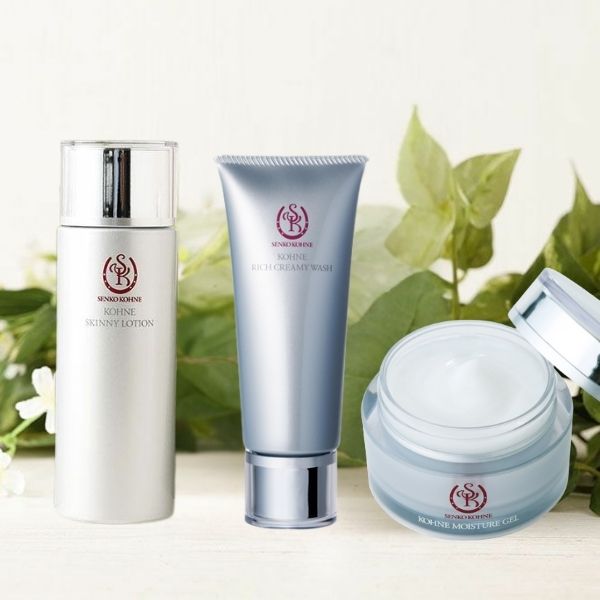 【SENKO KOHNE】馬油基礎化粧品セット（WRM）※送料込み