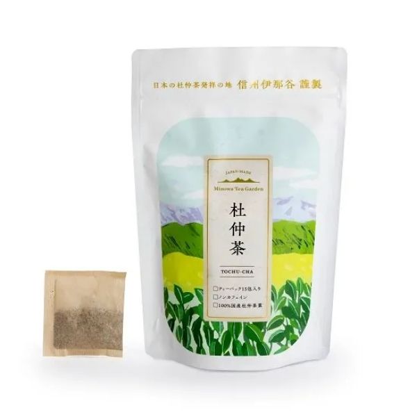 【Minowa Tea Garden】箕輪町のやさしい杜仲茶（15包入り）