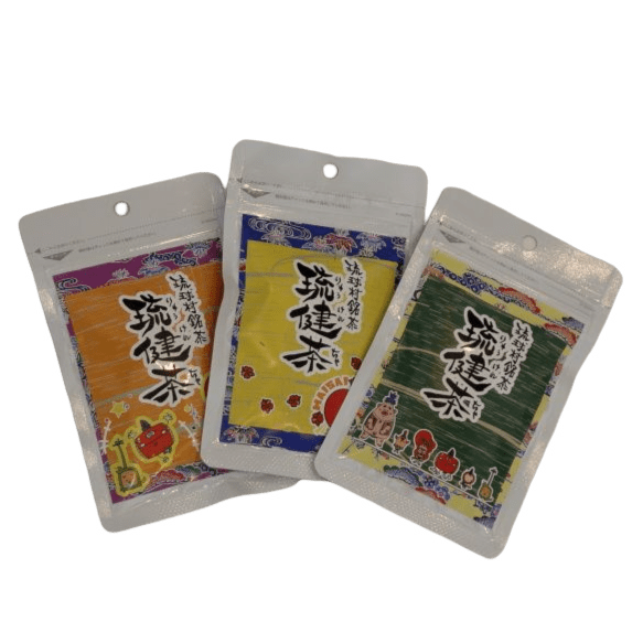 琉健茶ティーパッグ　お試しサイズ(3.5g×5包)　３袋セット