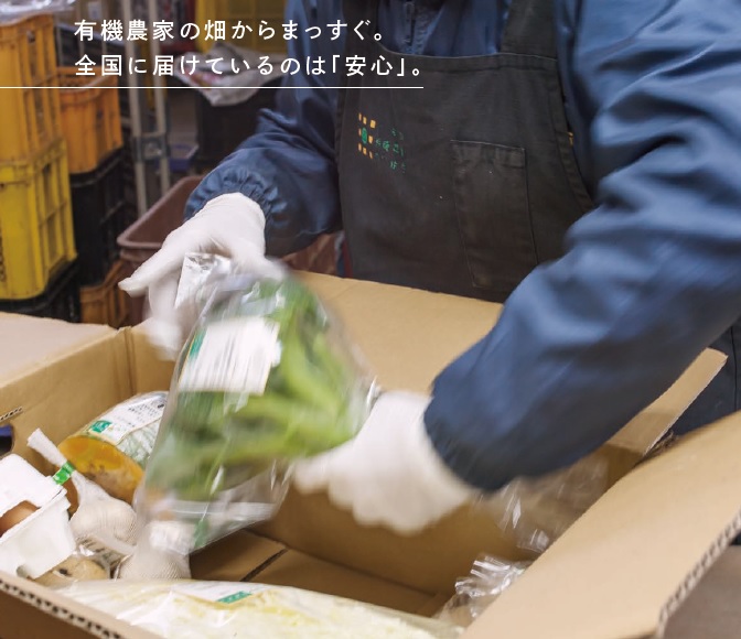 ”北海道有機野菜"